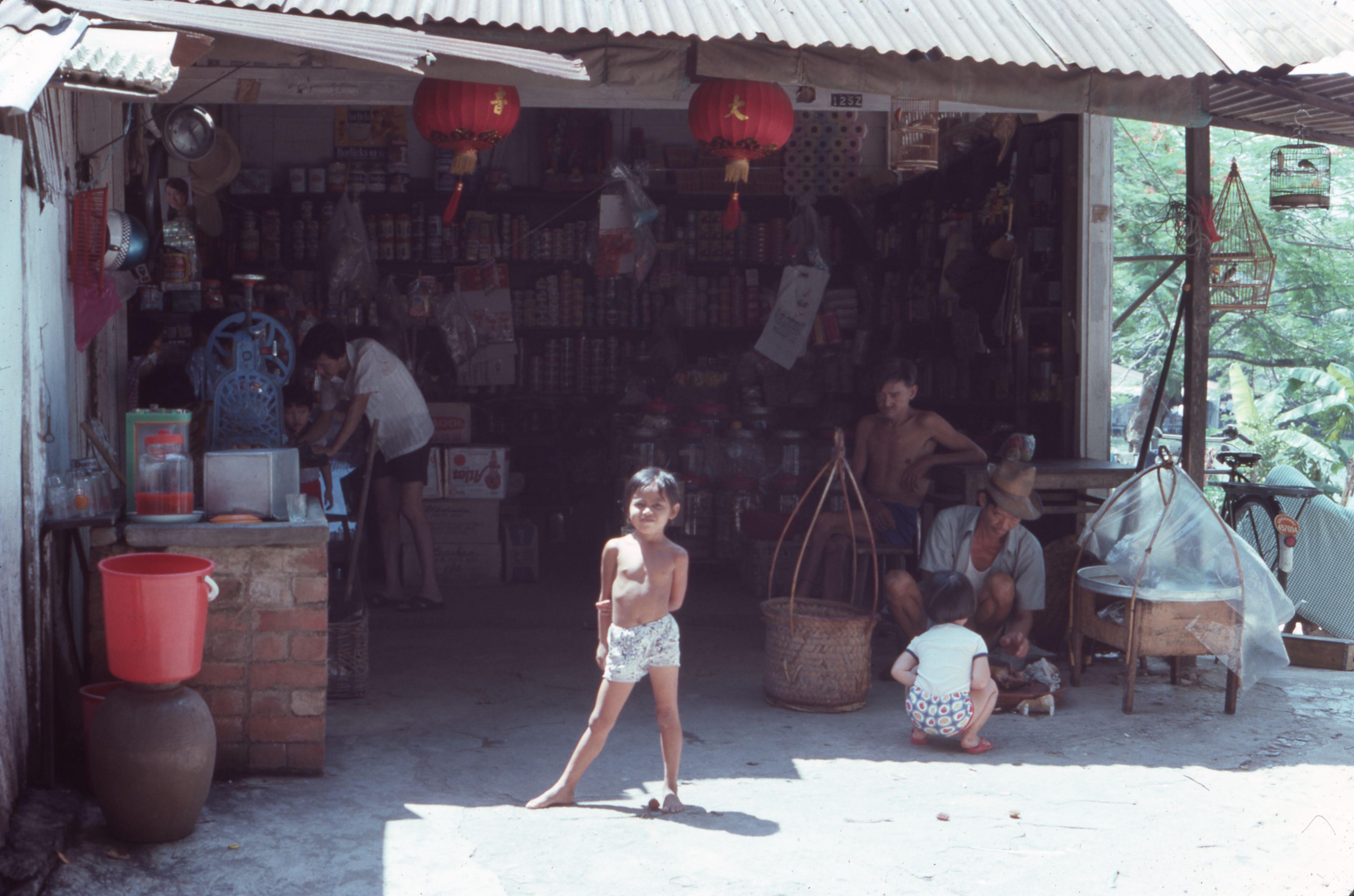 A Chinese provision shop in Potong Pasir 1970s