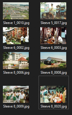 170 slides (35mm) captured by Mr Theo A. Strijker, documenting  everyday life, places and celebrations in Singapore in the 1960s.