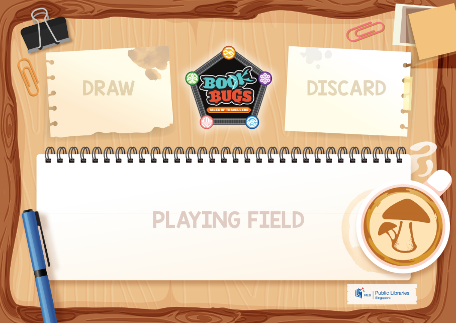 Book Bugs Tales of Travellers Download Game Mat