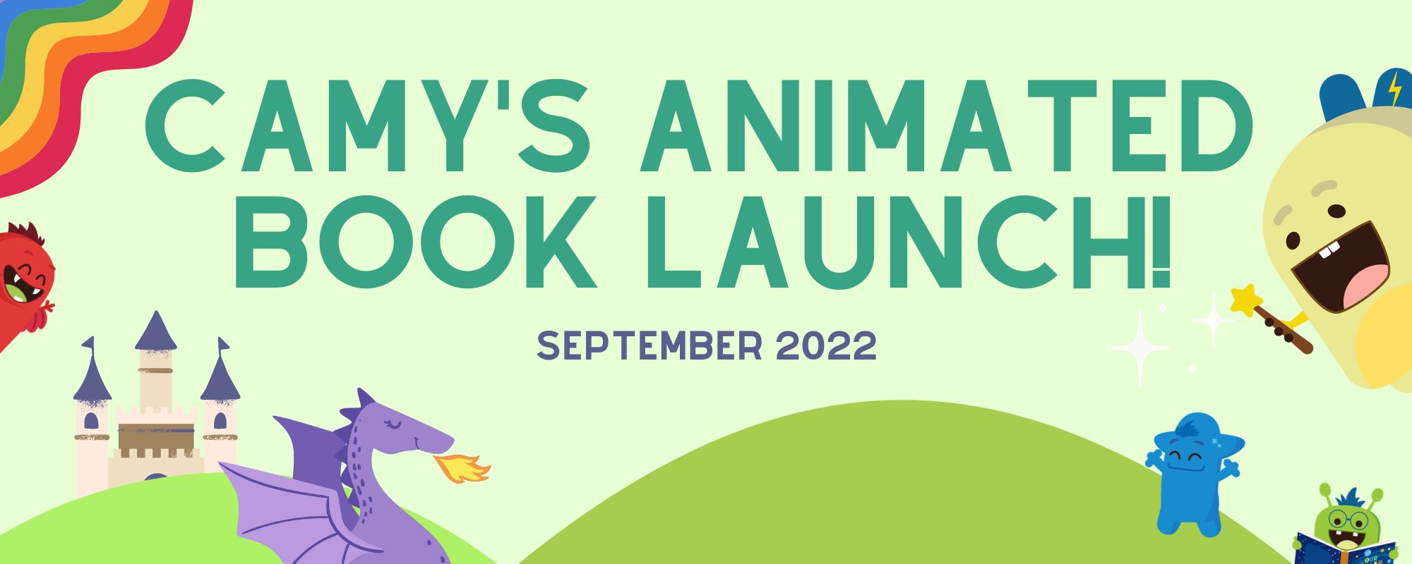 Camy’s Animated Book Launch image