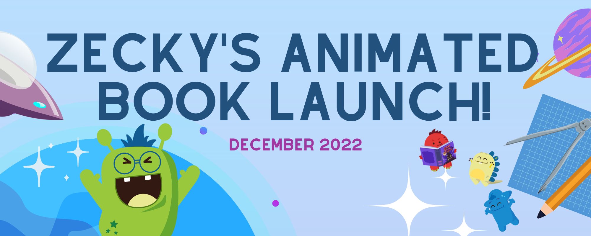 Zecky’s Animated Book Launch image