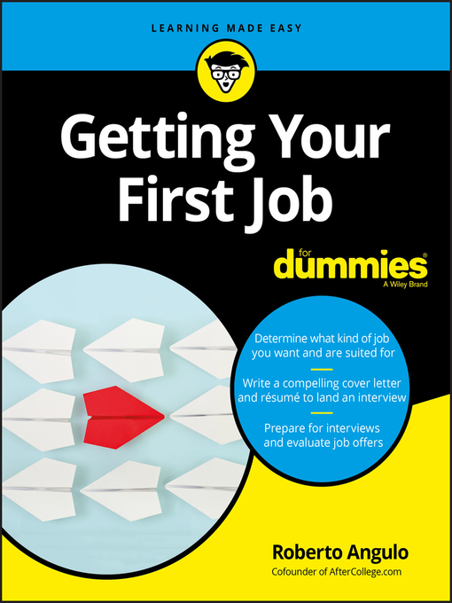 Getting Your First Job book cover.