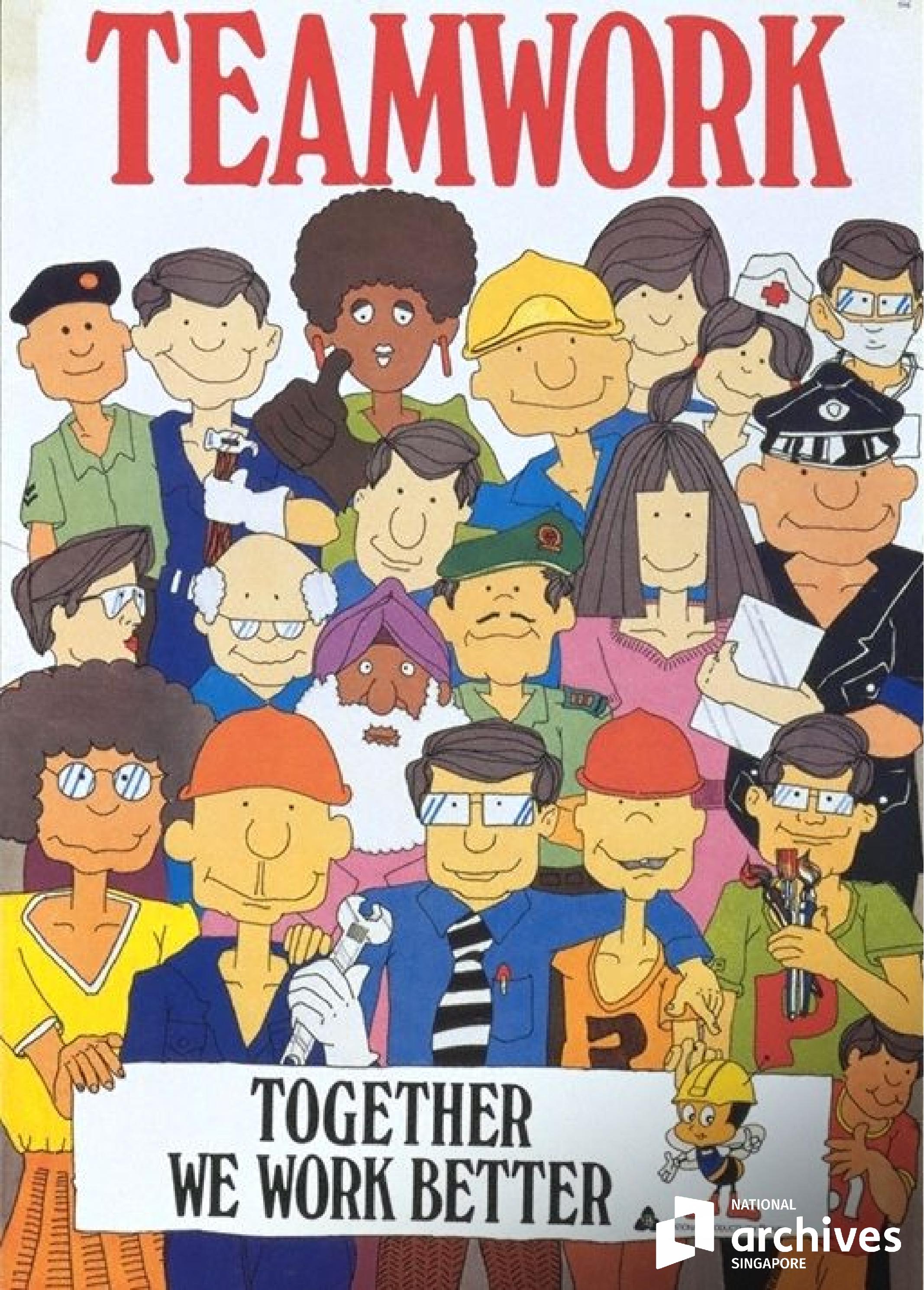 poster promoting teamwork