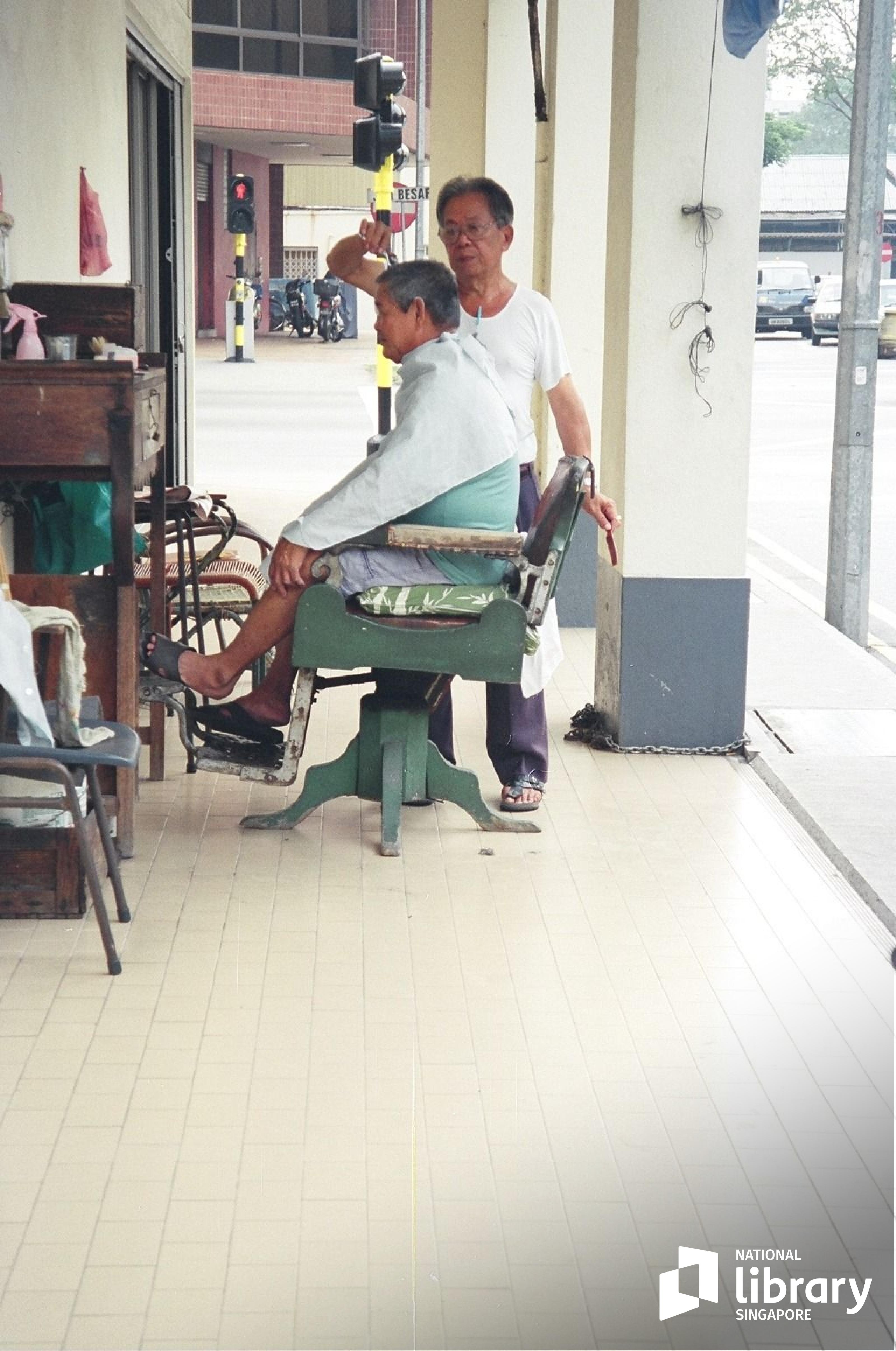 roadside barber