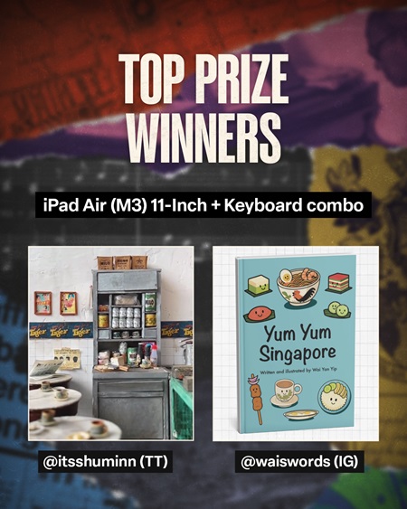 top prize winners for contest