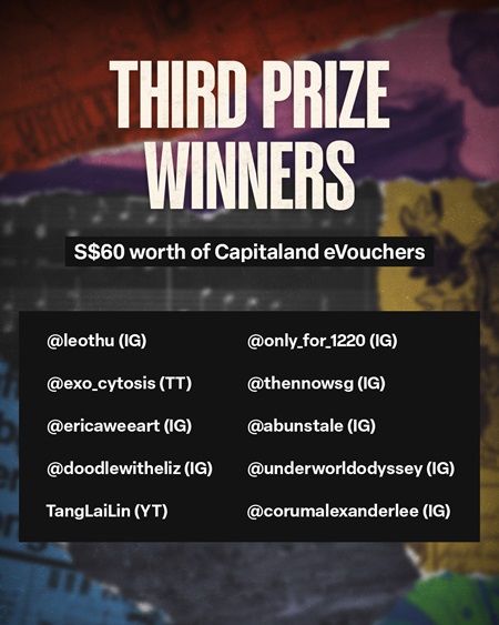 third prize winners of contest