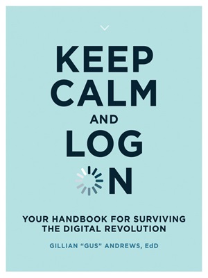 book cover for keep calm and log on