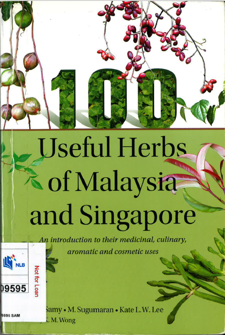 useful herbs of malaysia and singapore