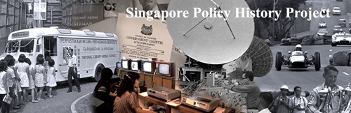 Photo collage for Singapore Policy History